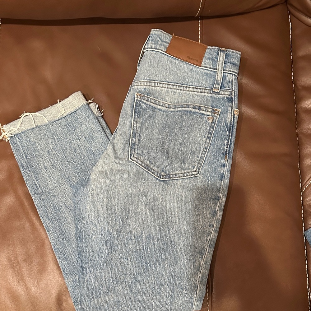 Madewell Light Blue Straight Leg Jeans
